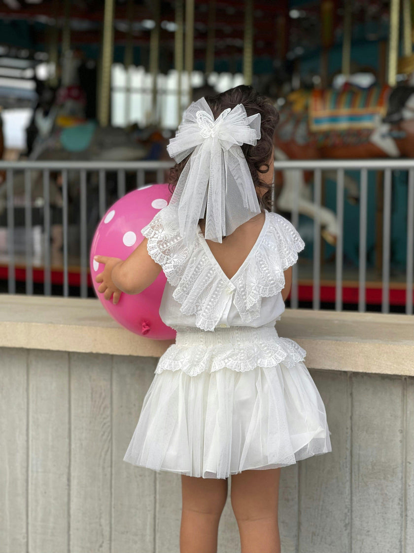 Tulle Hair Bow