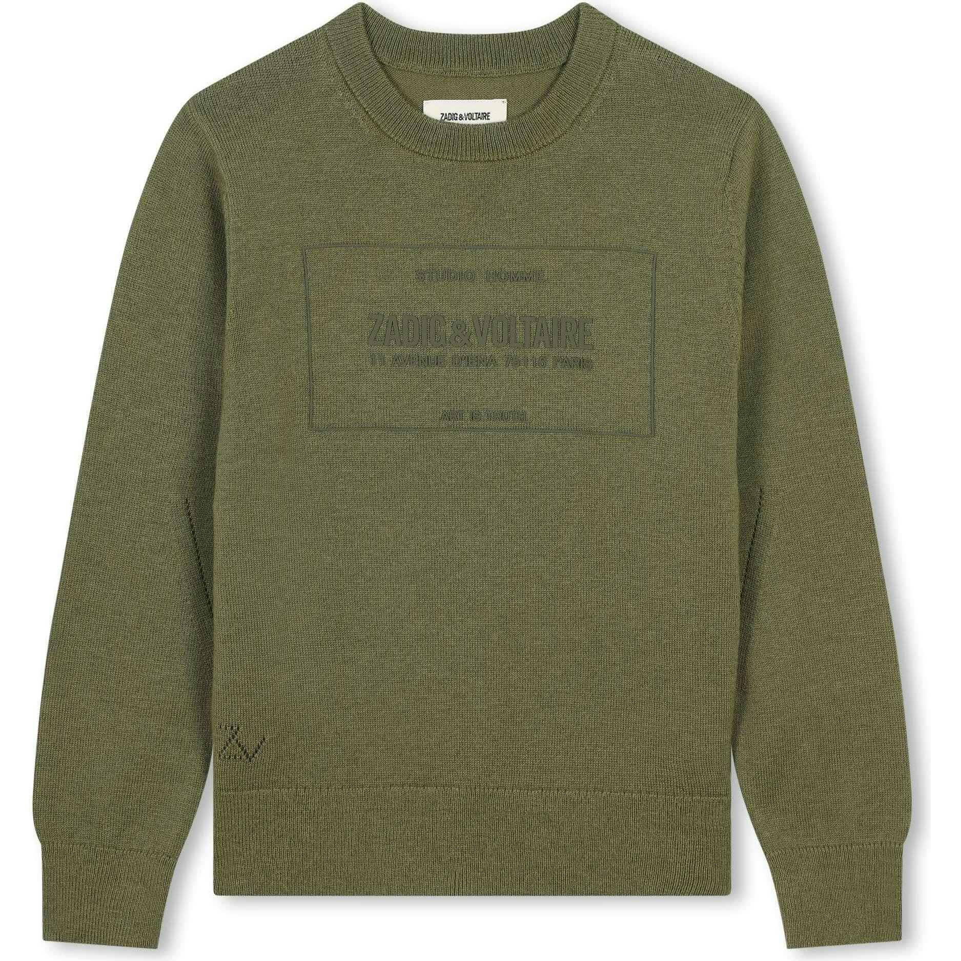 ZADIG & VOLTAIRE Z&V Classic Logo Pullover Sweater