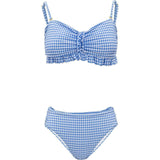 Mid Rise Ruched Bottom in Blakely Gingham
