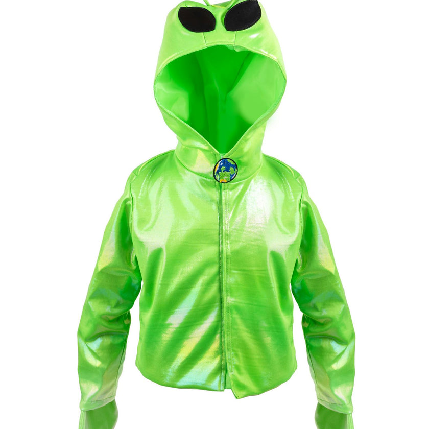 Galaxy Invader Jacket with Hood