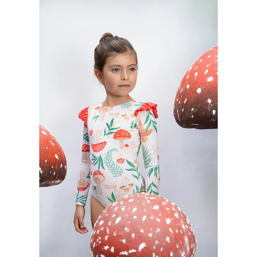 BOSQUE DE HONGOS CRUDO - WINGS LONGSLEEVE