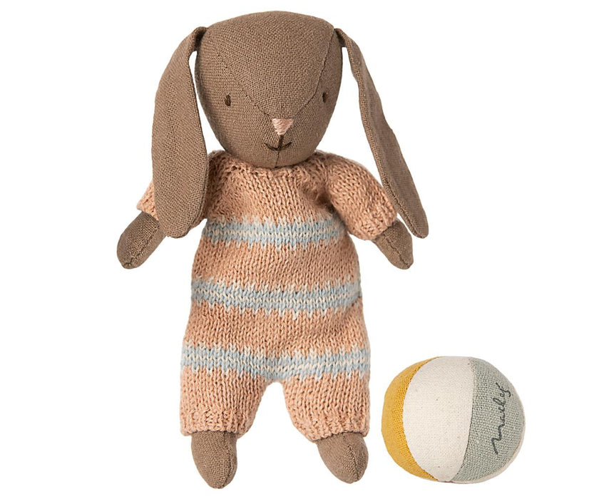 Bunny set, Micro - Brown - Dusty rose