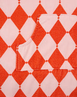 Adult Poncho Rose Geo