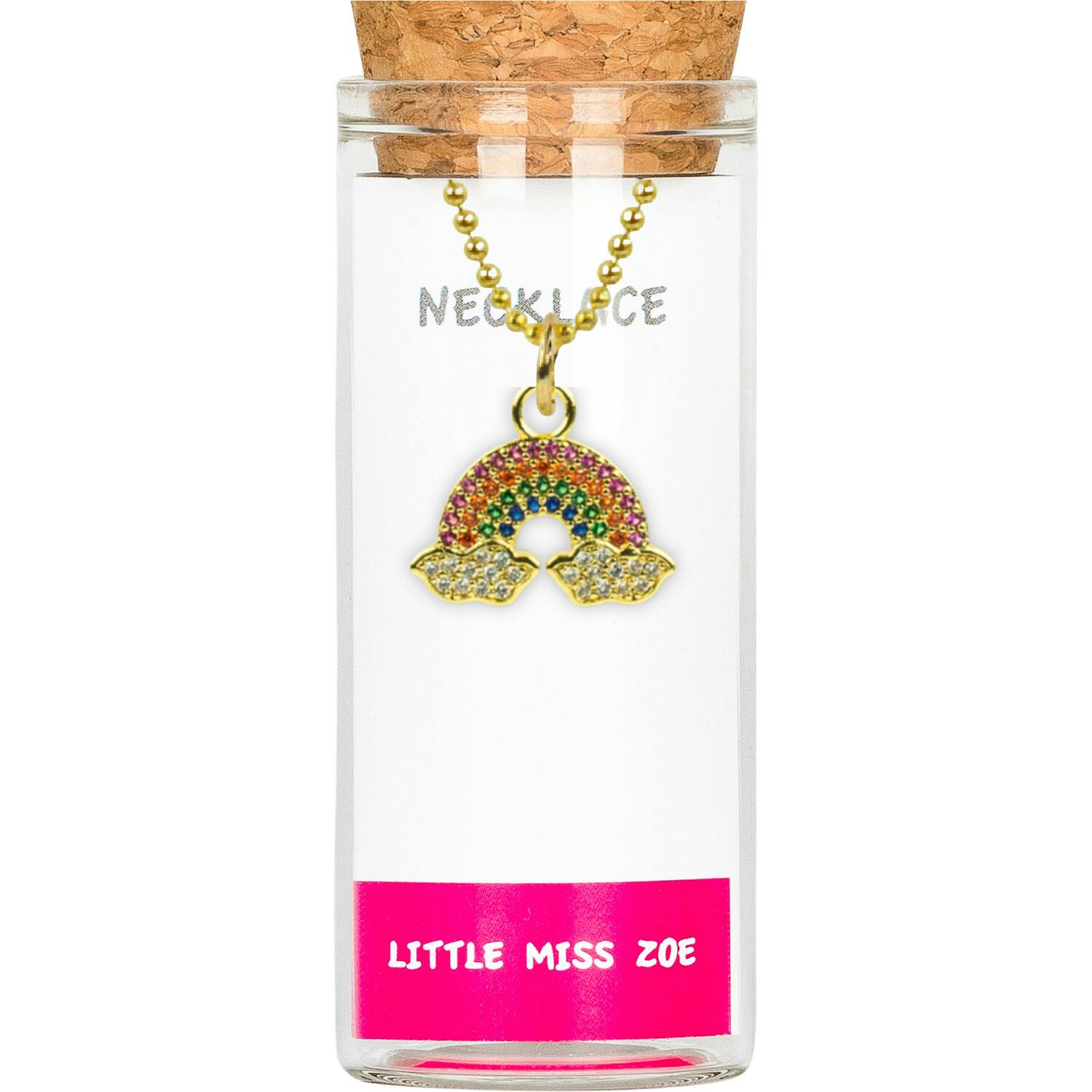 Charming Necklace in a Bottle