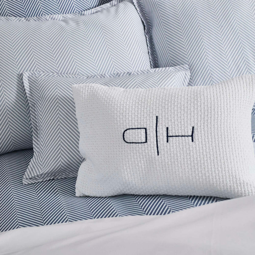 Leze Blue Boudoir Sham