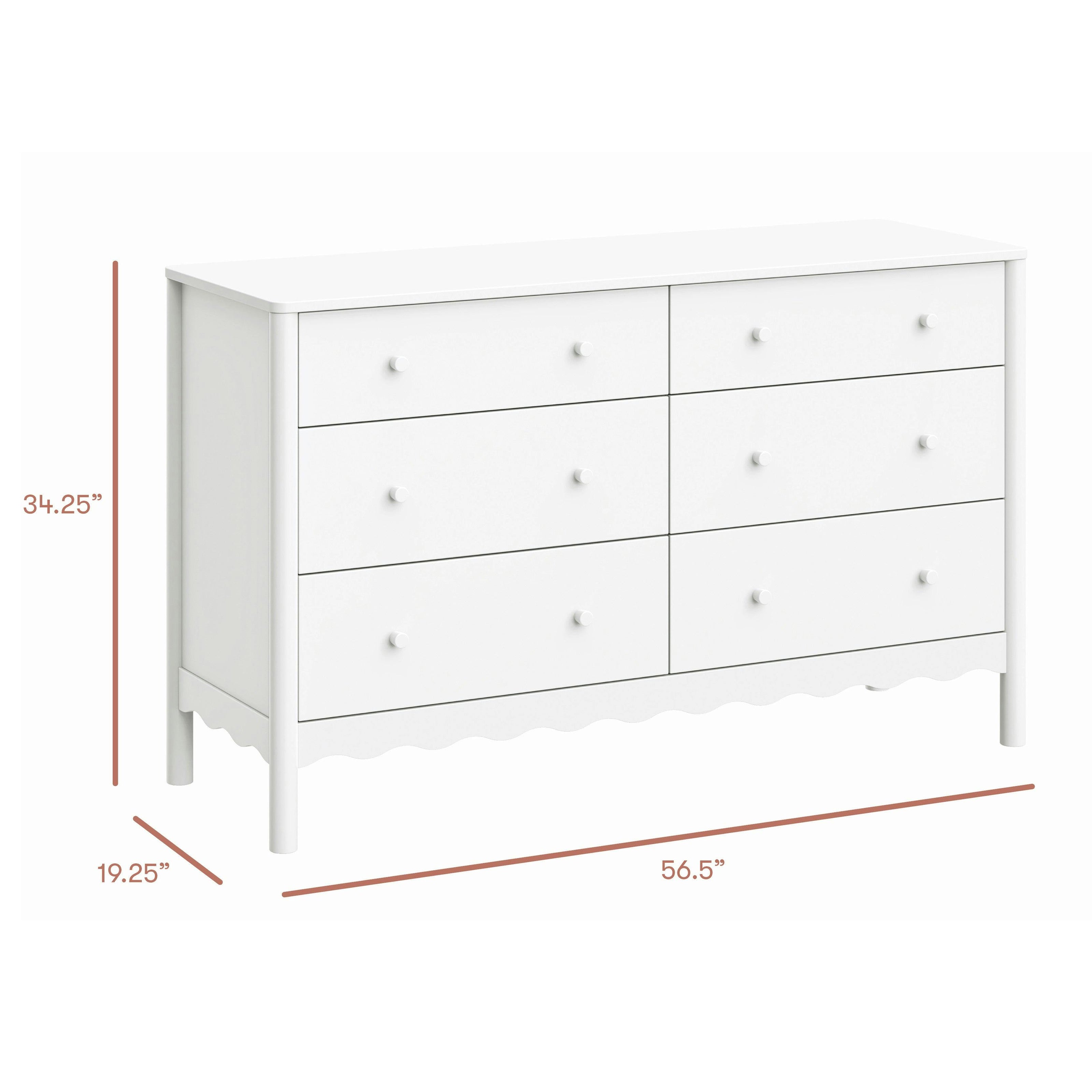 Babyletto Swell 6-Drawer Assembled Dresser
