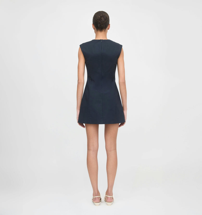 The Holly Dress - Dark Navy