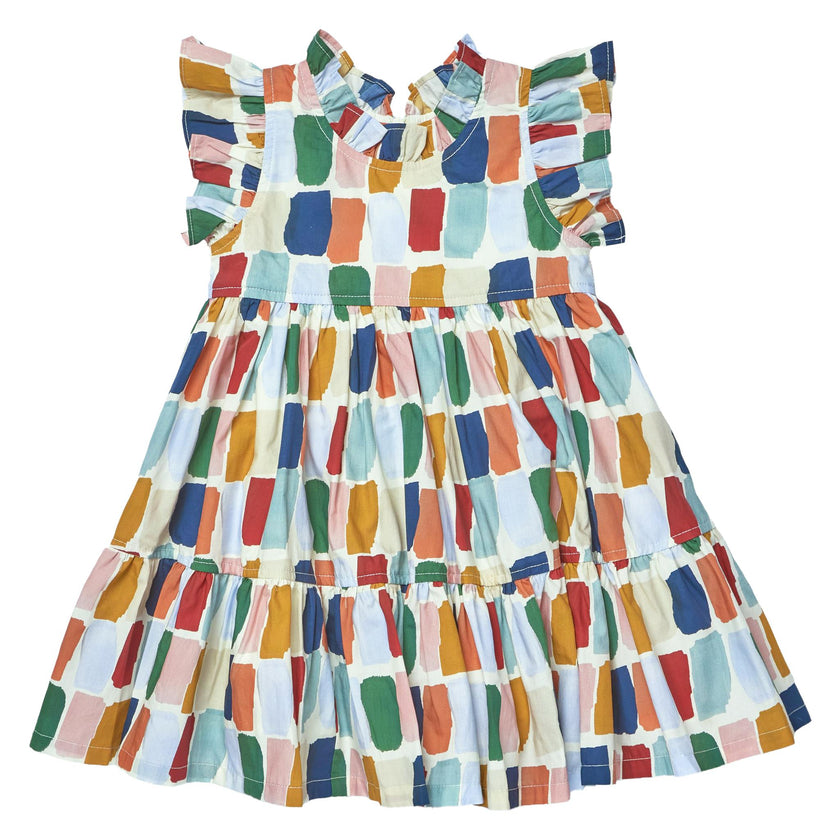 Girls Jennifer Dress - Fall Paint Swatches