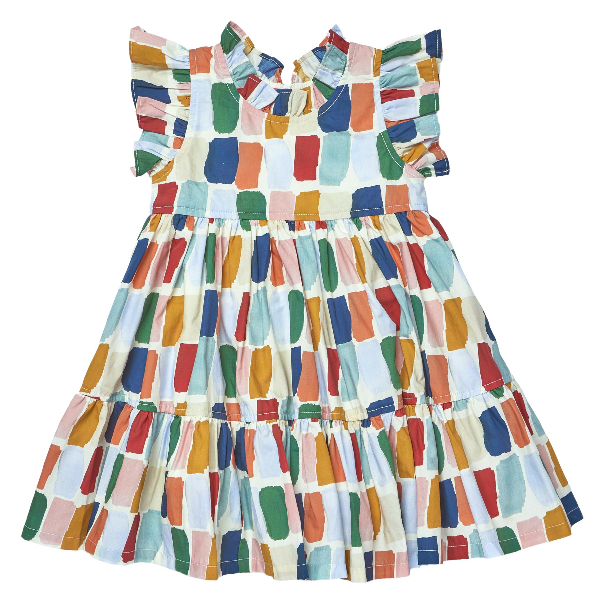 Girls Jennifer Dress - Fall Paint Swatches