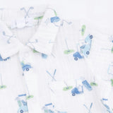 Baby Golf Carts Blue - Polo Shortie