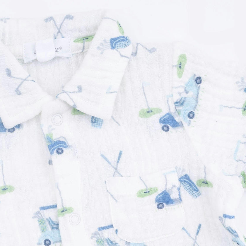 Baby Golf Carts Blue - Polo Shortie