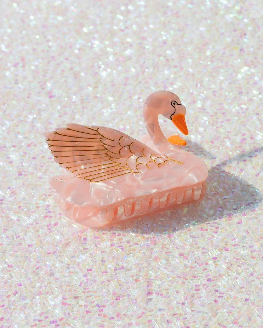 Packed Party Swan Style Claw Clip