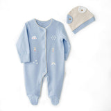 Cloudy Cuddles Romper Duo