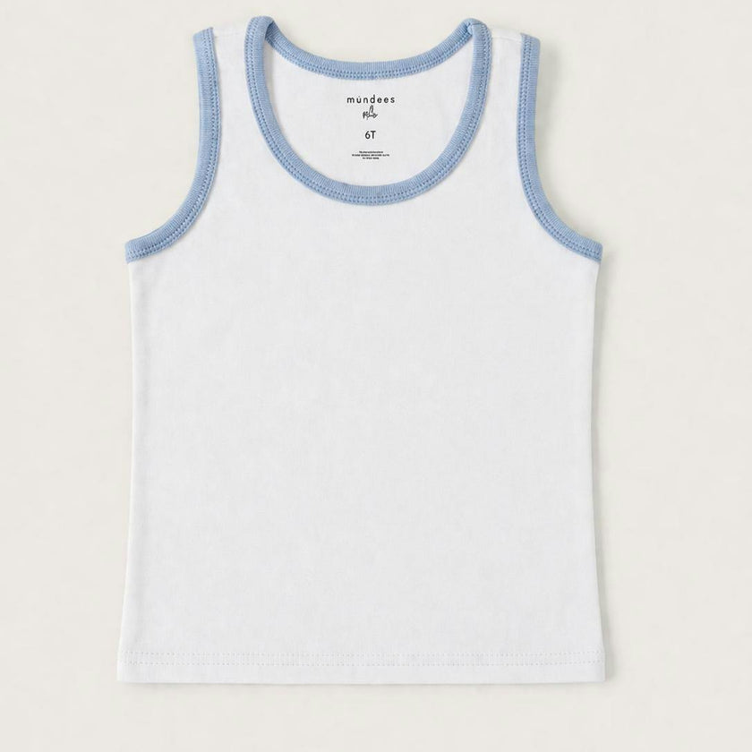 Feather Print Boy Undershirts 3 Pack