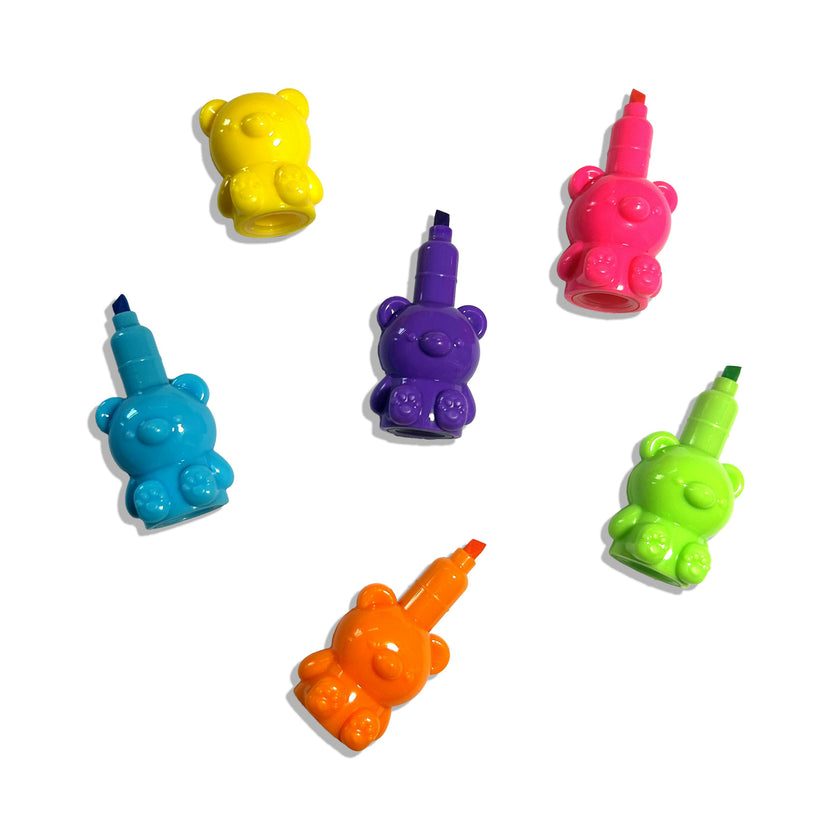 Bear Besties Stacking Highlighters - 5 Color