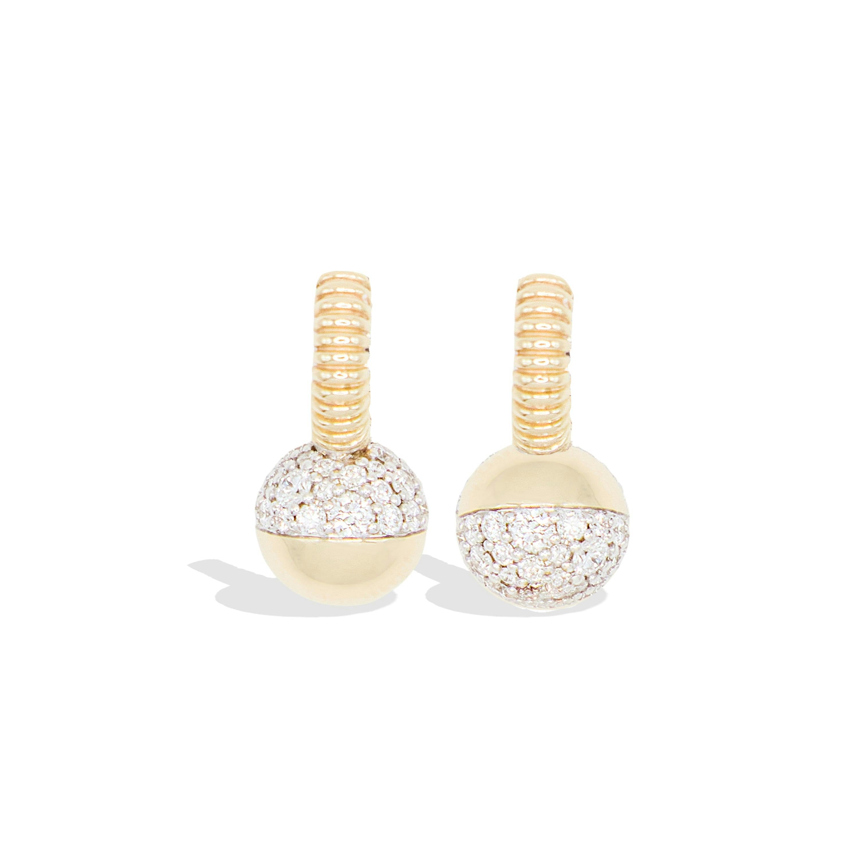 Revel Mini Bobble Huggie - Diamond