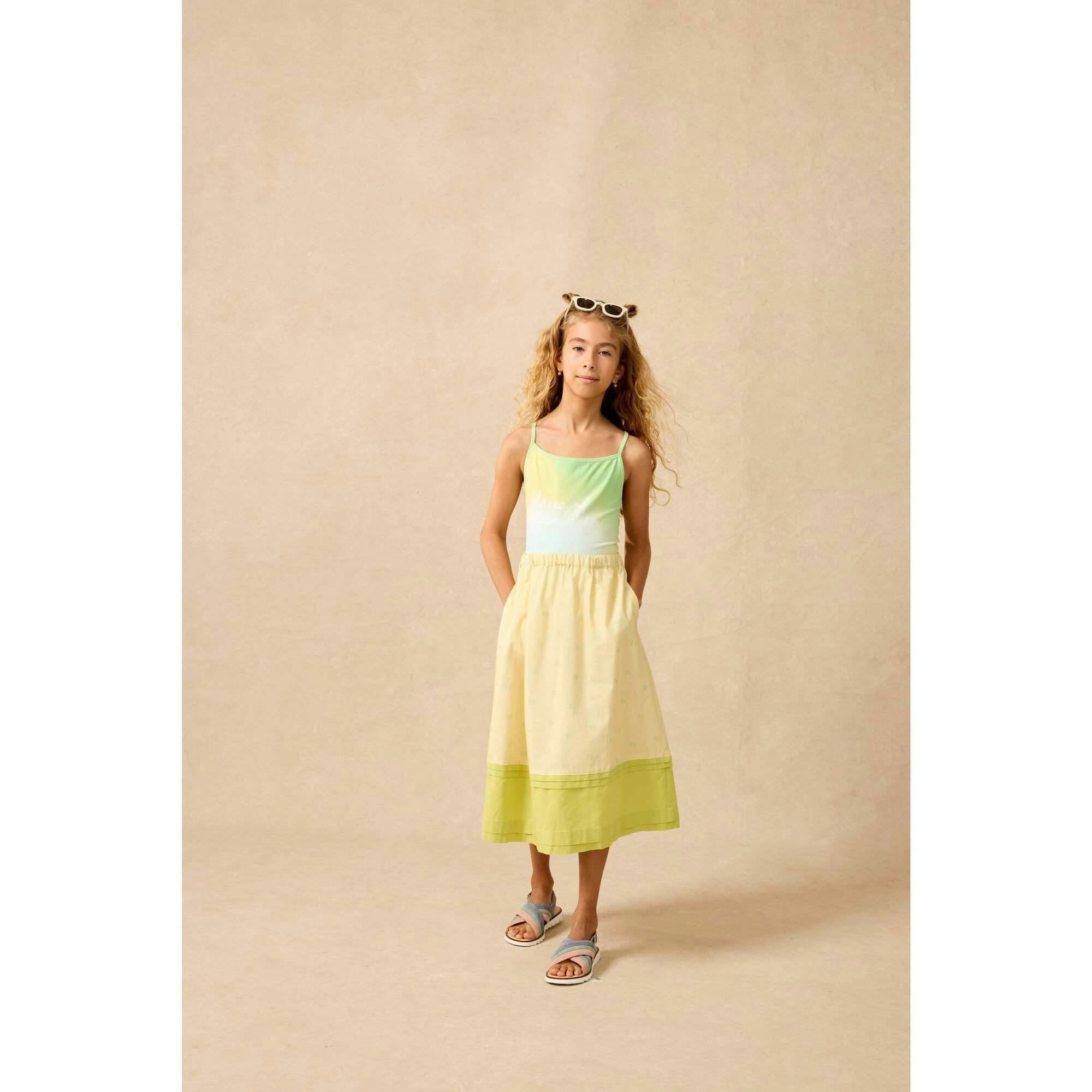 Organic Picnic Skirt in Buttercup