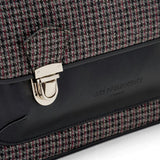Boston Plaid Adjustable Shoulder Strap Schoolbag