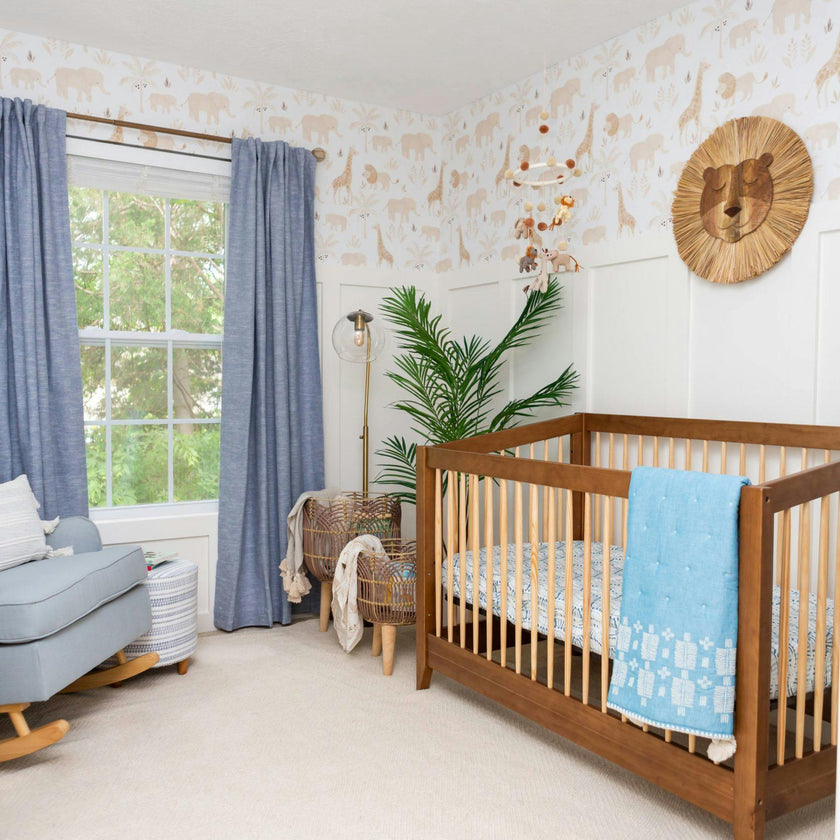 Kendi Safari Animal Nursery Wallpaper