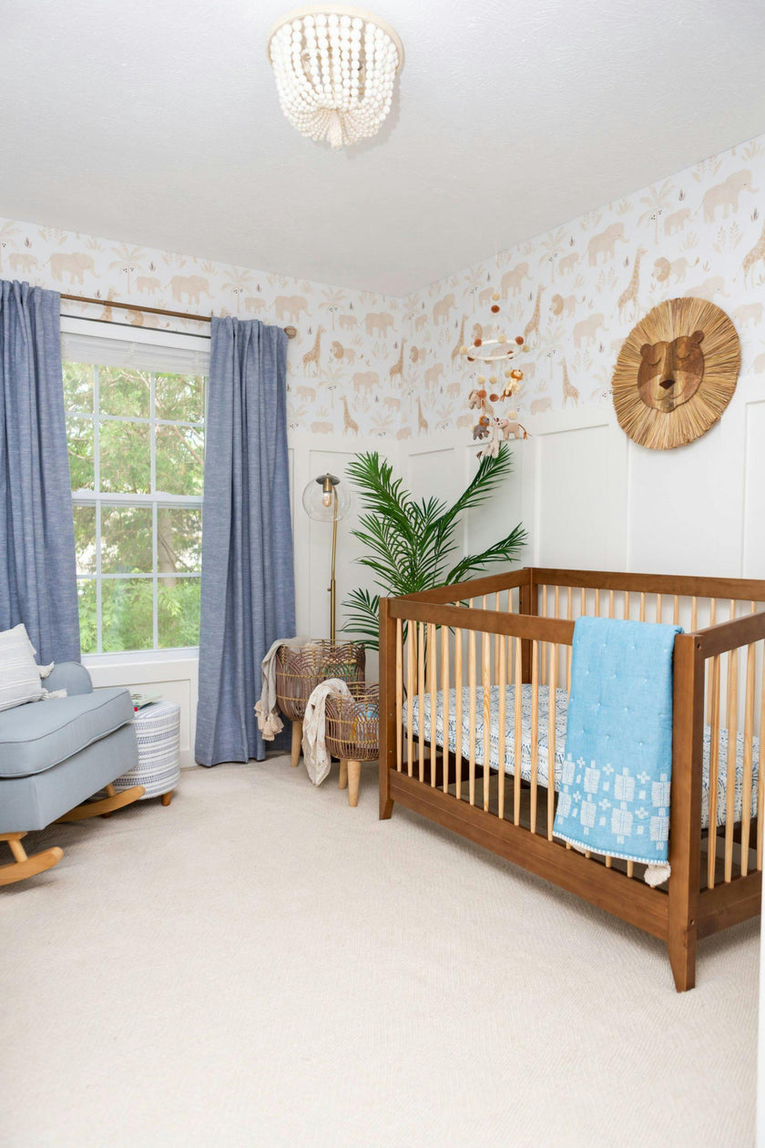 Kendi Safari Animal Nursery Wallpaper
