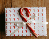 Candy Cane Gift Wrap
