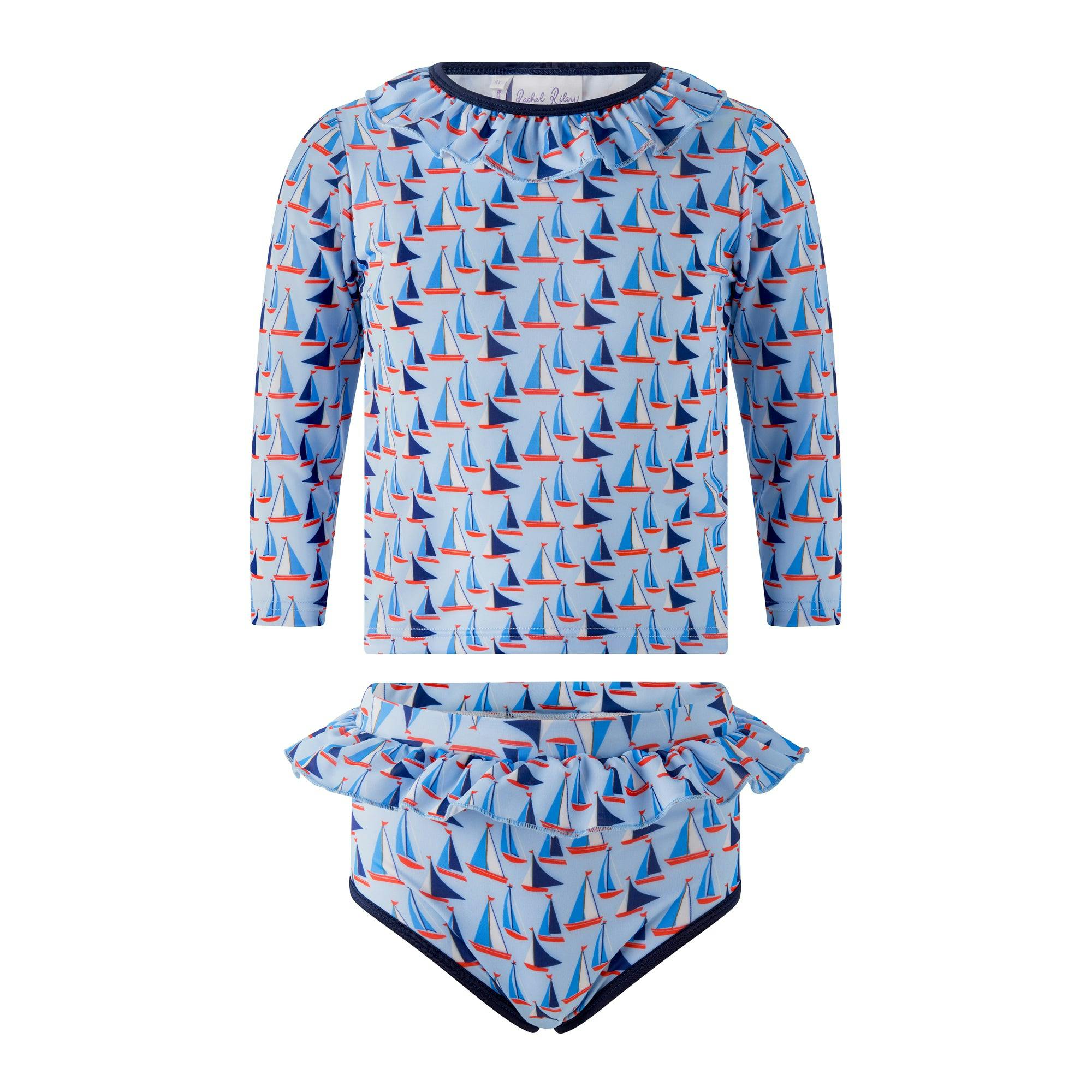 Sailboat Rashguard Set