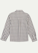 The Light Grey Checked Flannel Shirt