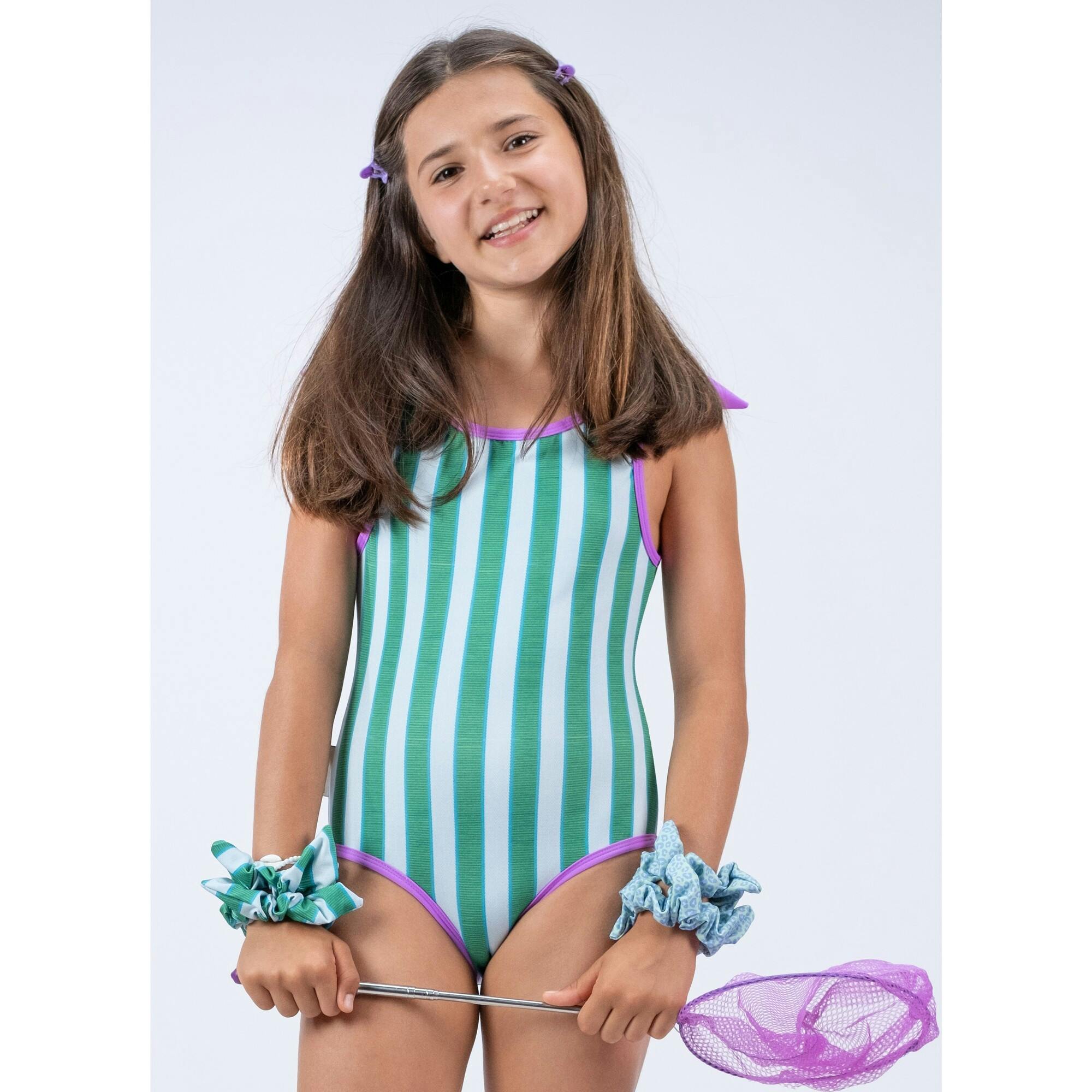 Summer Stripes Swimsuit, Stripes