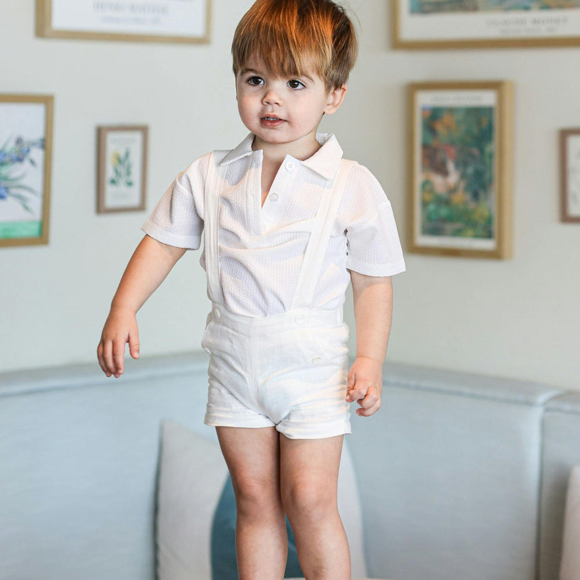 Delicate Floral Overalls