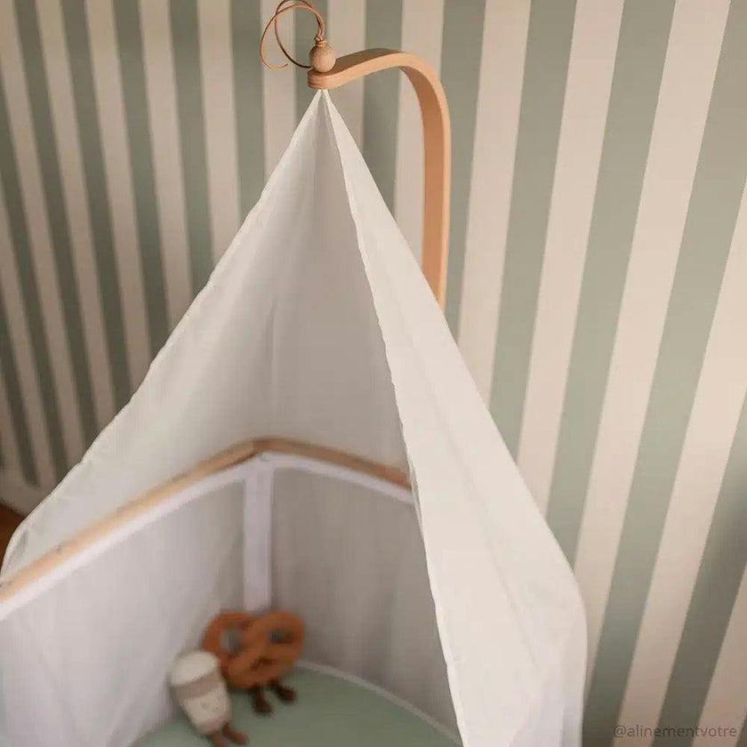 White veil Canopy for KIMI baby bed