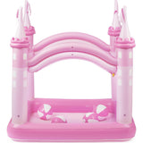Water Fun Inflatable Castle Kiddie Pool & Sprinkler Play Center With Pump & Beach Balls