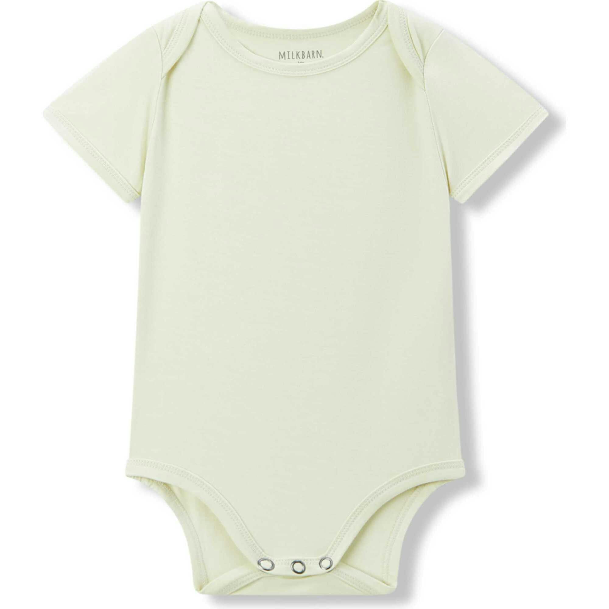 Aloe Luxe Solid Short Sleeve One Piece