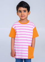 Short Sleeve Stripe T-Shirt