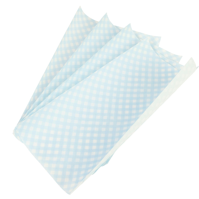 Applique Sheets in Blue Gingham