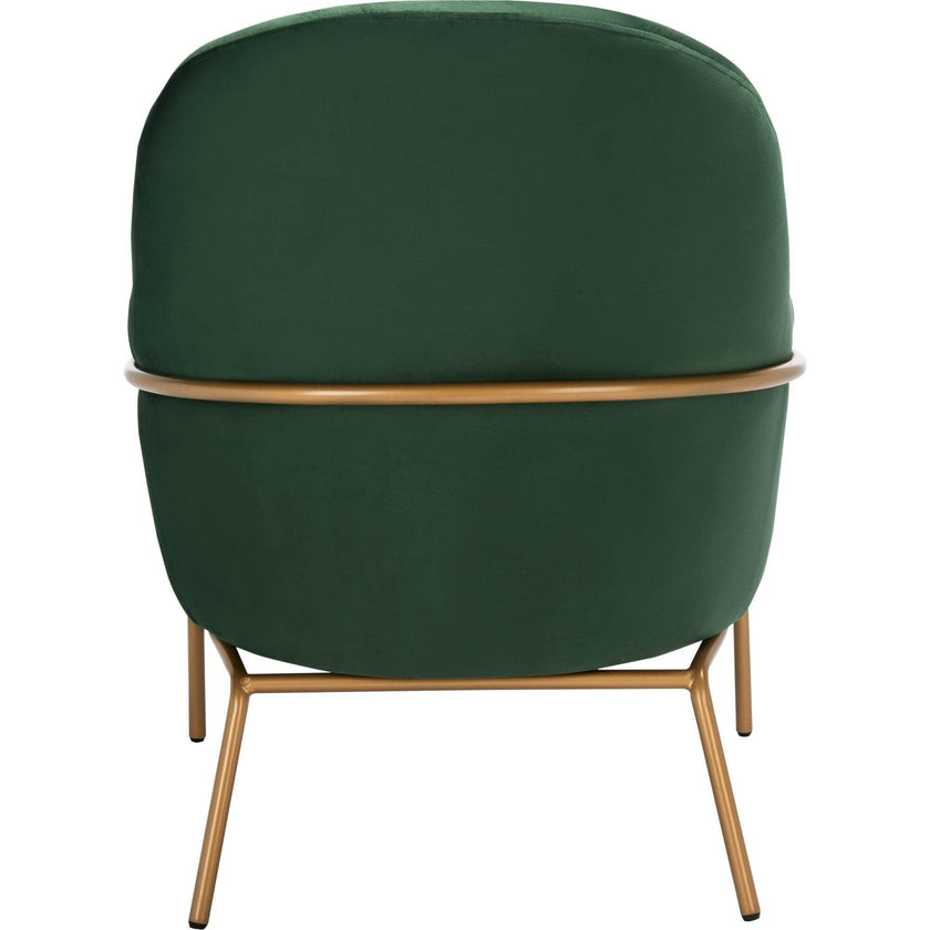 Eleazer Velvet Accent Chair