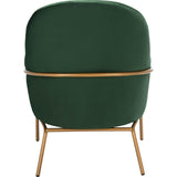 Eleazer Velvet Accent Chair