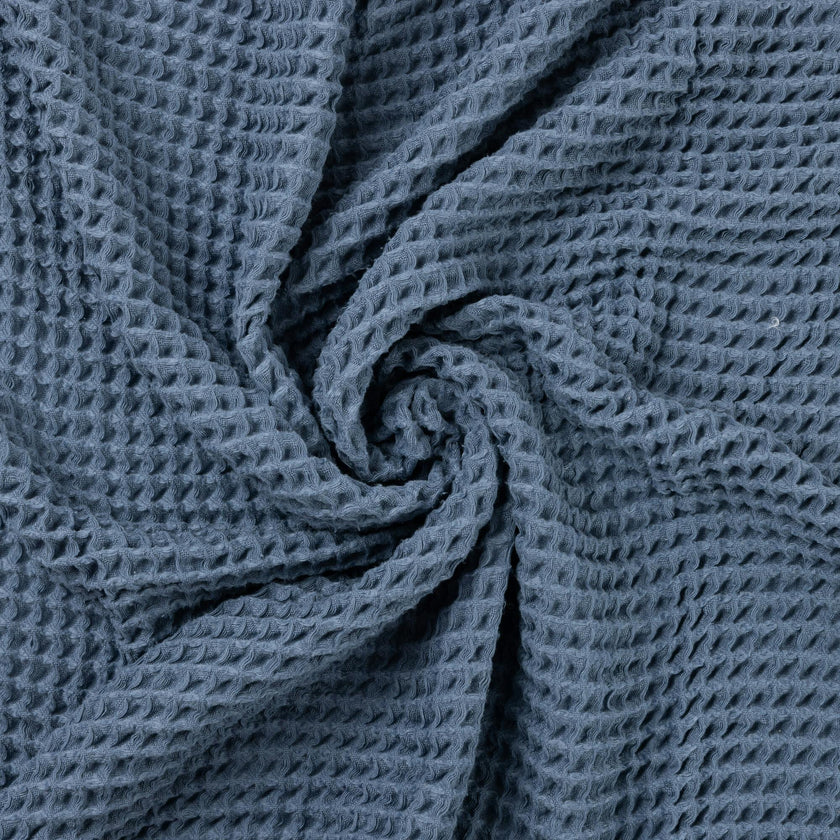 Waffle Baby Blanket Rain