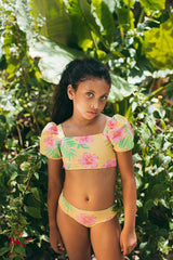 HIBISCUS AMARILLO - BUBBLE BIKINI