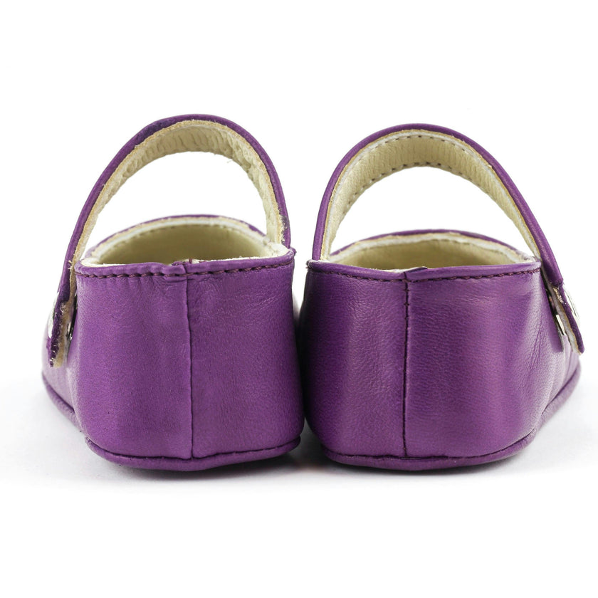 Little Royals Leather Booties Matilde - Mauve