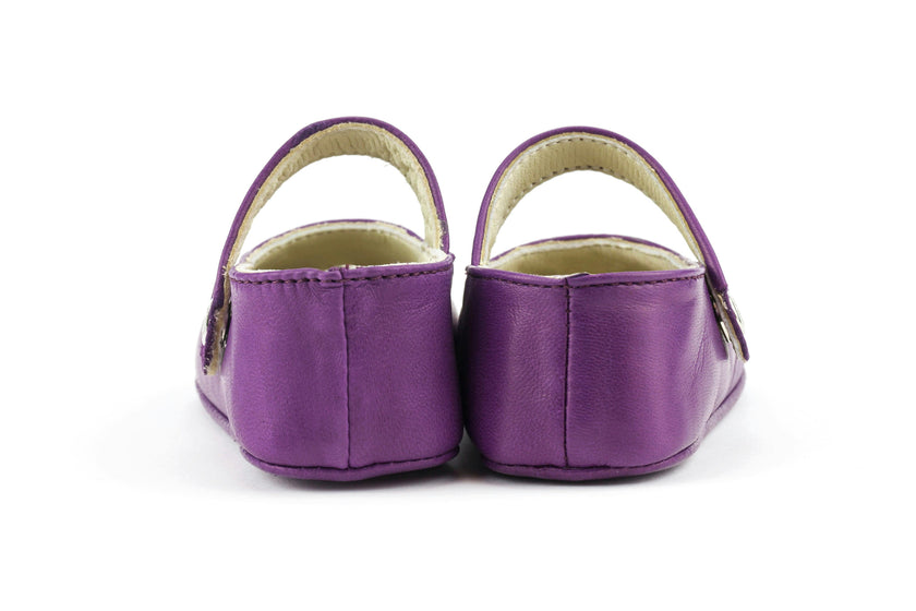 Little Royals Leather Booties Matilde - Mauve