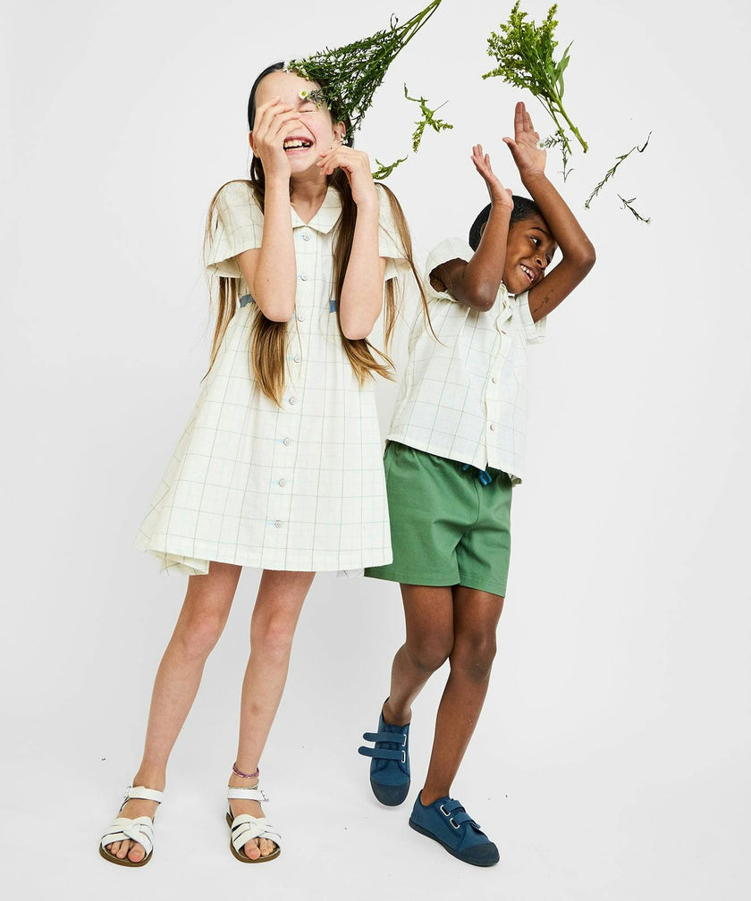 Jack Lee Shirt, Seafoam Plaid