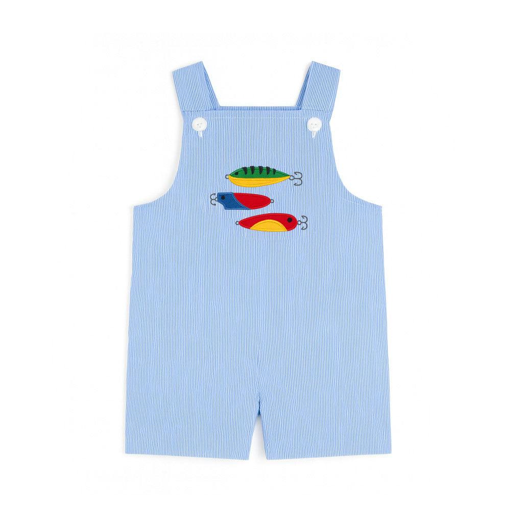 Junior Cord Shortall With Fishing Lures