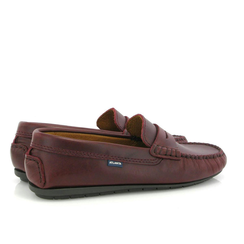 032 Walkers - burgundy pull up