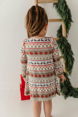 Girls Night Gown in Fair Isle