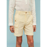 Seersucker Cargo Shorts