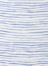 Walker Terry Romper - Wave Stripe