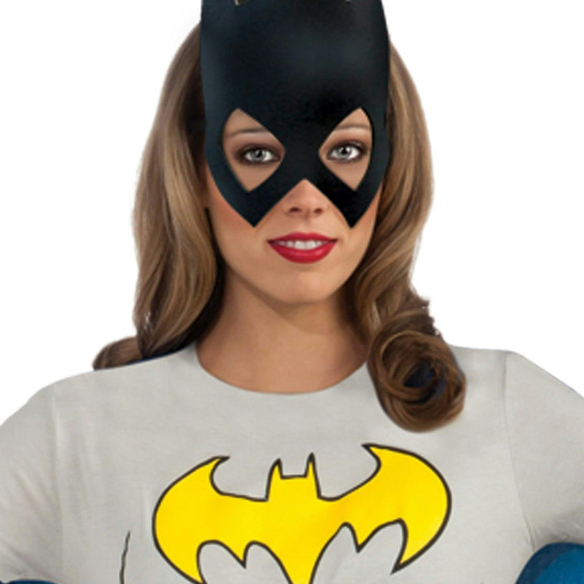 DC Comics Women's Batgirl Shirt, Mask and Cape