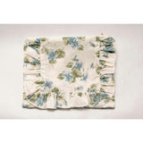 Cornflower Lane Timeless Floral Ruffle Zipper Pouch