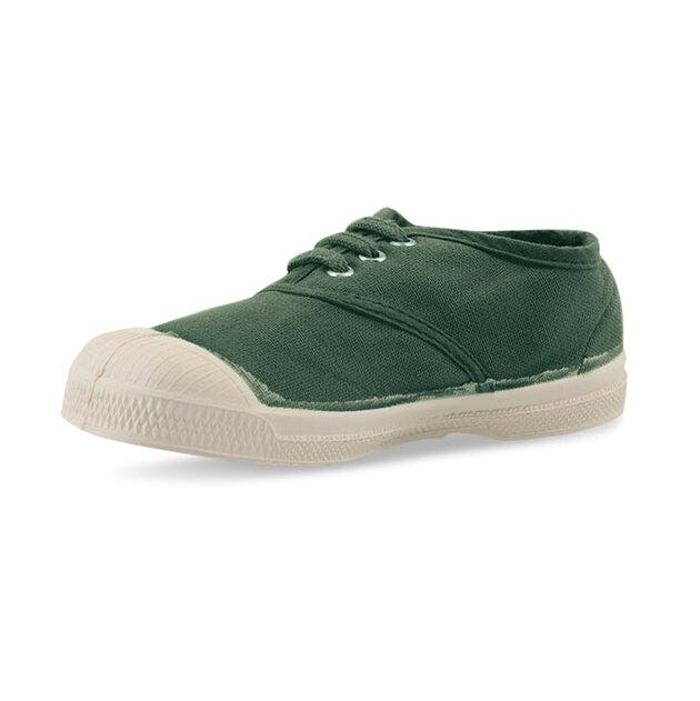 BENSIMON Kids -  Laces Tennis Shoes - Matcha
