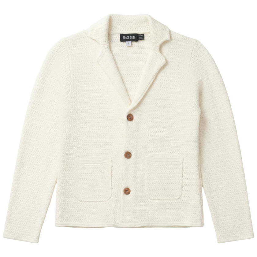 Textured Knit Blazer